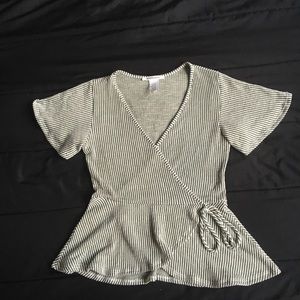 Caution to the wind blouse